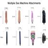 Maszyna do seksu dla mężczyzn 3XLR Connector Sucker Adapter Regulowana maszyna do seksu dla dorosłych Zabawki erotyczne