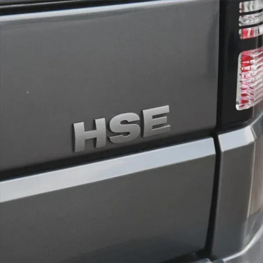 ABS HSE V6 V8 Logo Litere Emblema de portbagaj pentru L/și R/peste R/angeRover V/elar LR4 LR2 LR3 SV