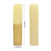 LADE 10Pcs Bamboo Reeds Strength 2.5 for Alto bE Sax Saxophone Replacement Accessory
