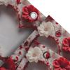 3D Floral Heart Shower Curtain | Romantic And Elegant Bathroom Decor