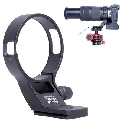 iShoot Metal Lens Support Lens Bracket Tripod Camera Tripod Mount Compatible with Canon RF IS Quick Release Plate with Thread Compatible with Tripod