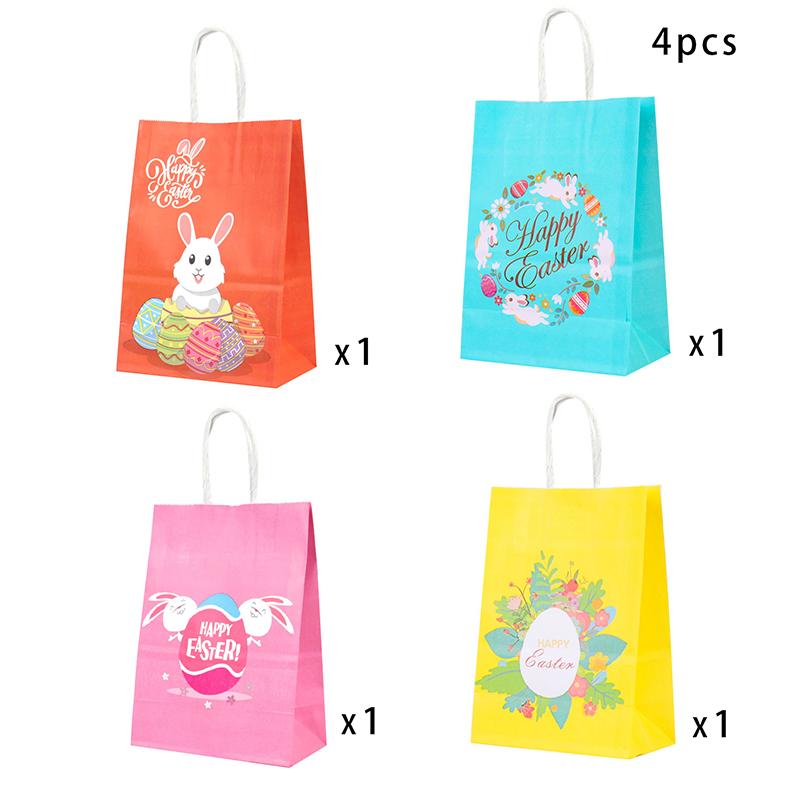 Happy Easter Disposable Tableware Cartoon Rabbit Bunny Shaped Plate Cup Birthday Party Baby Shower Decoration Kids Easter Favor