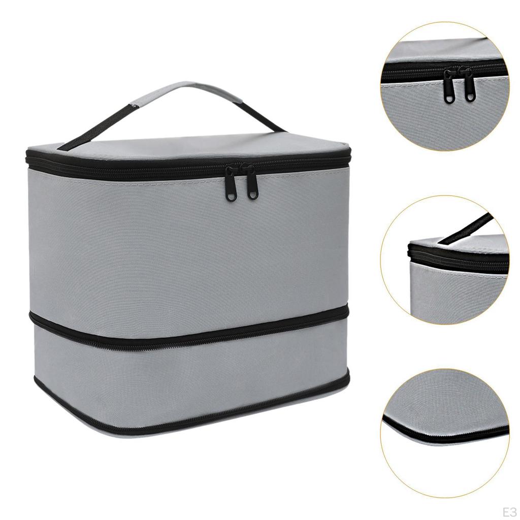 Insulated Bag Cold Food Thermal Carrier Portable Lunch Tote Box for Picnic