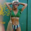 Ensemble de Bikini Volanté Taille Haute Sexy Biquini Maillot de Bain Femmes Deux Pièces Maillot de Bain Floral Vêtements de Plage