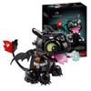 784 Pcs Toothless Dragon Building Block Set For Adults Movie Fans Collectible Model Birthday Gift