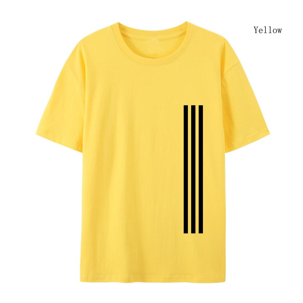 Tricou Casual de Înaltă Calitate cu Gât Rotund Imprimat din Bumbac 100% pentru Fitness, Streetwear, Vară, Oversized, cu Mânecă Scurtă, Haine din Bumbac, Topuri Streetwear Largi