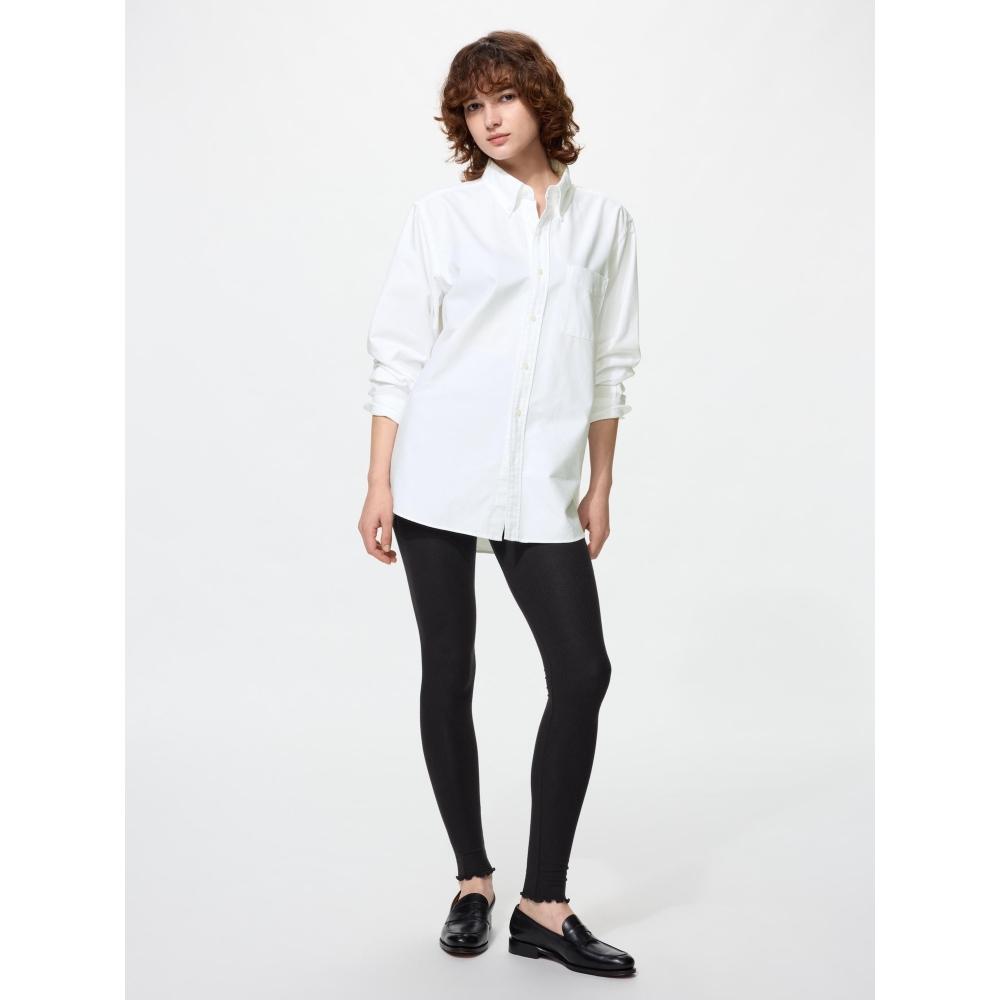 Uniqlo Japan Ultra Warm Heattech Cashmere Blend Ribbed Leggings