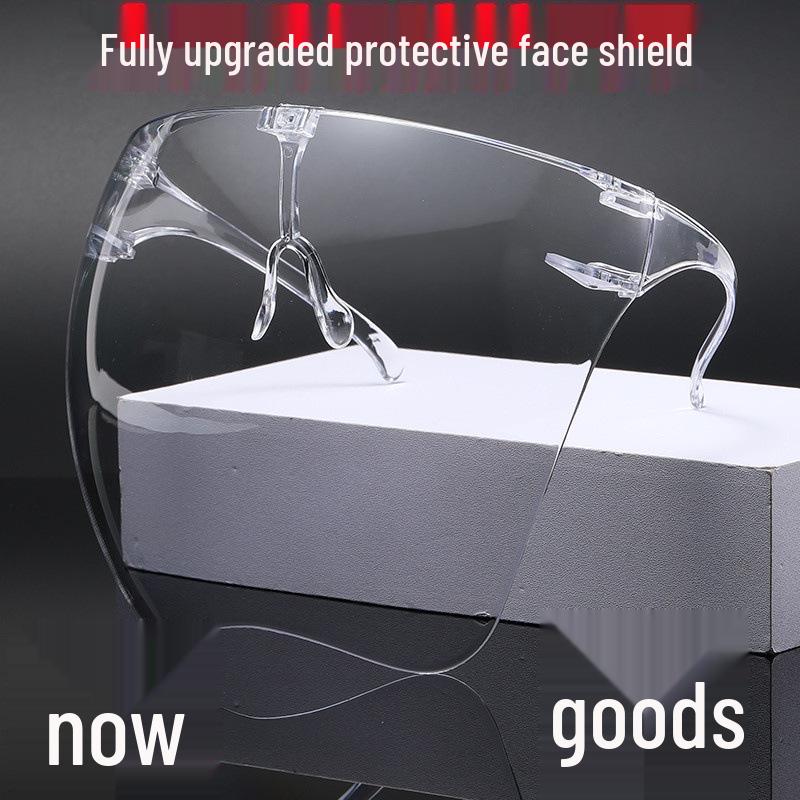 UV Protection Anti-fog Cycling Glasses: Dust, Wind, and Sandproof Outdoor Sports Sunglasses with Full Face Shield