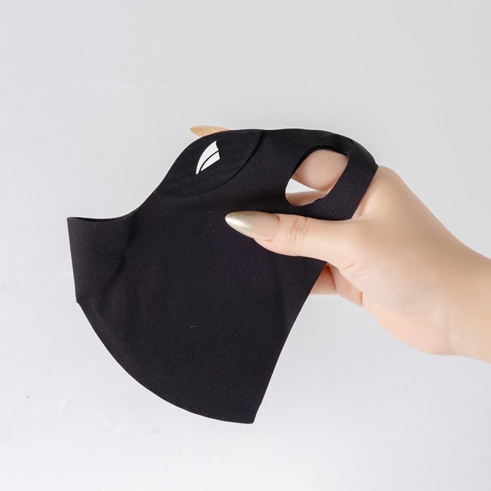 Washable Sunscreen Mask Breathable Anti-sun Mask New Ice Silk Mask Gift