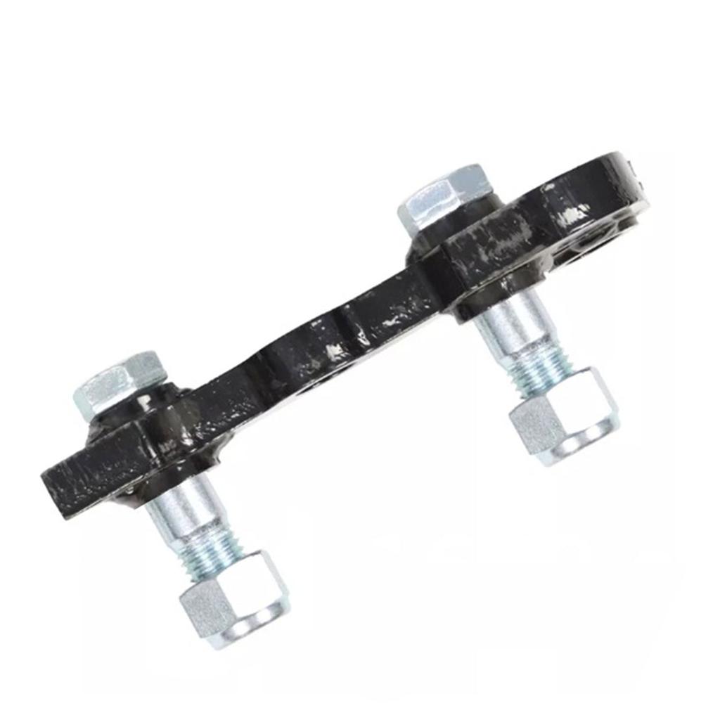Excavator L Shaped Bracket Replacement for Excavator 3 Hole Hydraulic Thumb Clip Bracket with 3 Pull Pins