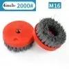 4inch 110mm/M16 Circular Abrasive Nylon Brush Stone Polish Granite Marble Clean Workshop Equipment Power Tool Grinder Wheel