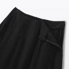 MUJI Women's Cool Flare Skirt, BE1VTA5S, Black, Size S