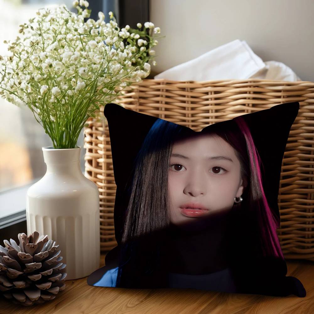 Singer A-AHYEON Cushion Cover Pillowcase Upholstery Sofa Throw Pillow Home Decor Pillowcas