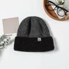 Women's Winter Warm Curly Knitted Hat Korean Style Windproof Ear Protection Face Small Melon Fur Hat