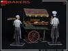 Miniart Scale Bakery Set with 2 Plastic MA38074 1/35 Figures, Model,
