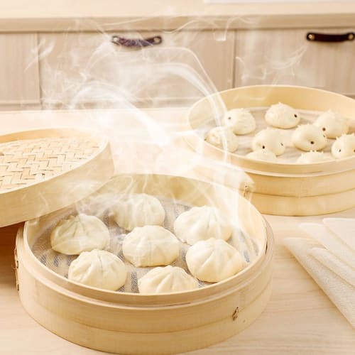 BEAUTY PLAYER Steaming Cloths, 24cm, 10 Sheets, for Steamers, No Fluorescent Brighteners, Non-Fluorescent Bleached, 100% Cotton, Suitable for Steamers