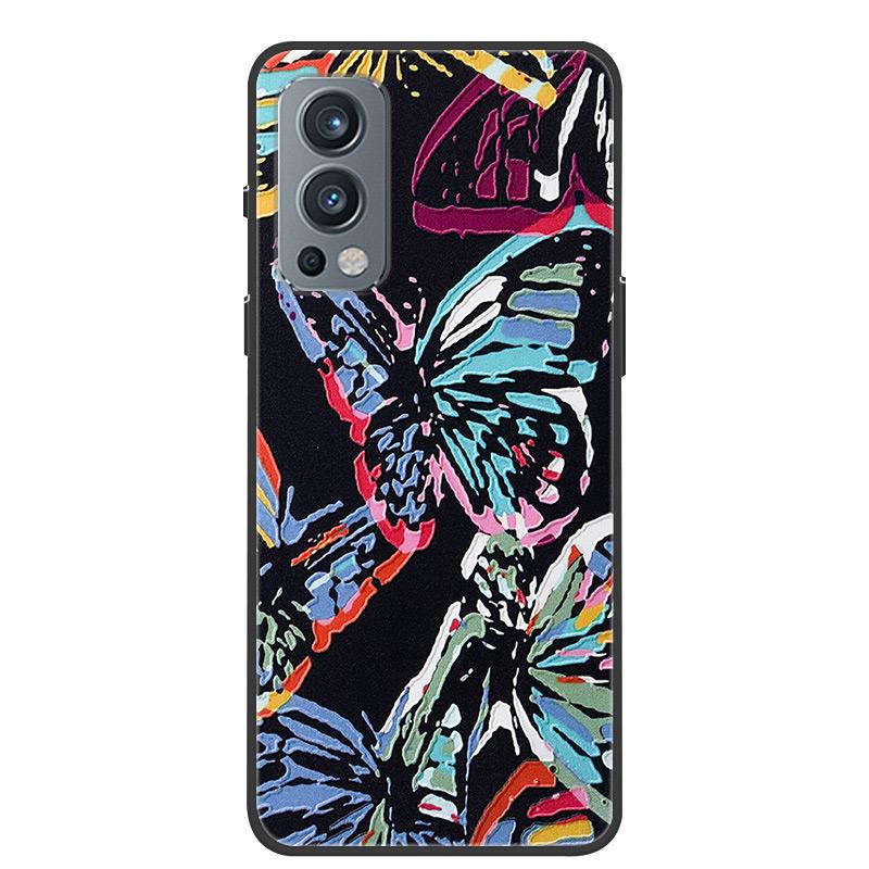 För Oneplus Nord 2 5G Fodral 3D Drake Prägling Mjuk TPU Silikon Baksidesfodral För Oneplus Nord2 5G One Plus Nord 2 Coque Bumper