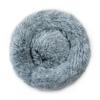 Washable Round Plush Pet Bed - Winter Warm Cat & Dog Mat, 28