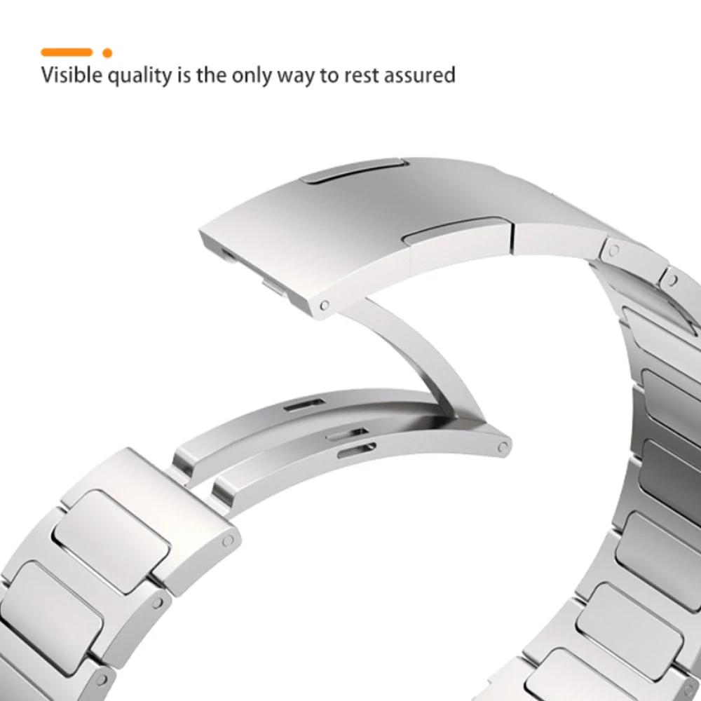 Titanium Business Strap for Samsung Galaxy Watch 4/6Classic 47 43 46 42mm Luxury Band 7 6 5 4 44mm 40 No Gaps Bracelet 5Pro 45mm