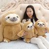 New Cute Giant Sloth Stuffed Plush Animal Doll Soft Toys Pillow Cushion Toy Gift