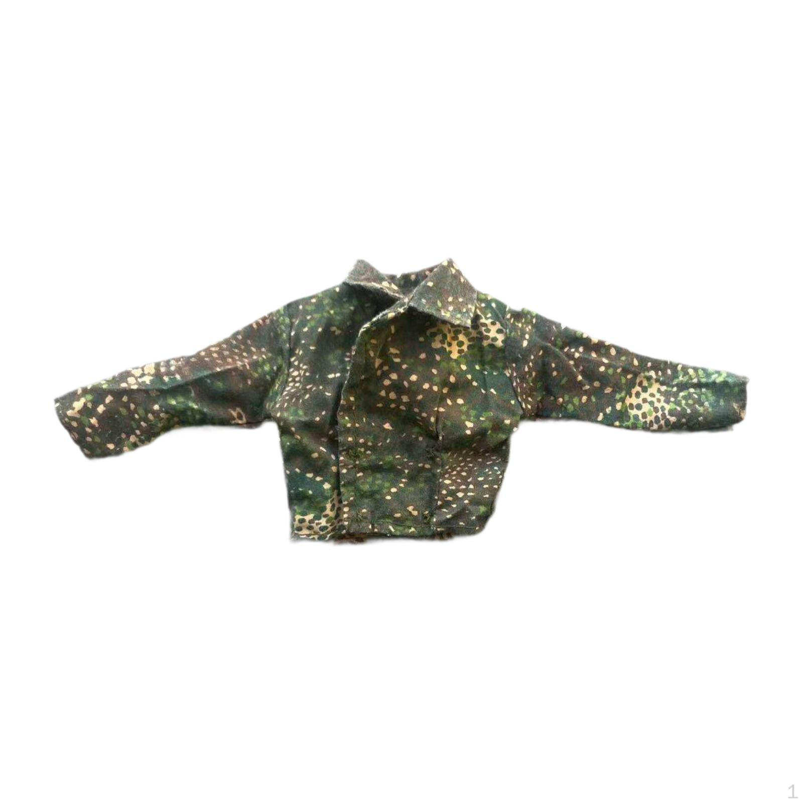 

1/6 Male Jacket Coat Model, Miniature Clothing for 12 inch Action Figures Accessories