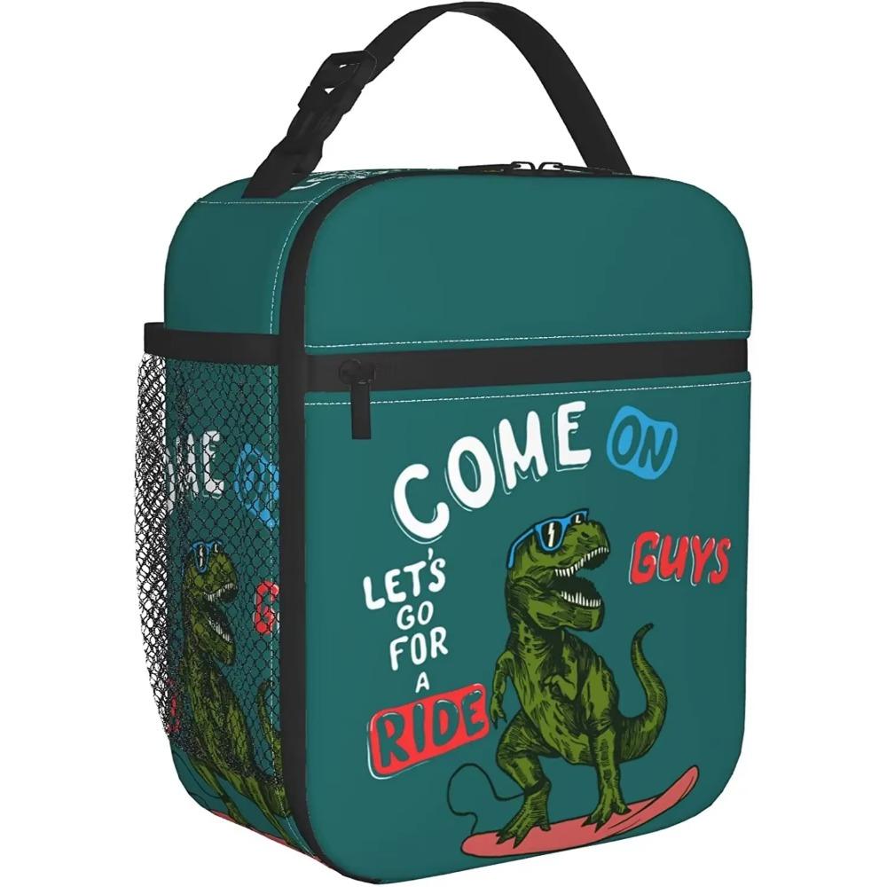 Custom Lunch Bag Personalized Lunch Box with Photo Text Insulated Tote Bag for Family Friends School Office Picnic