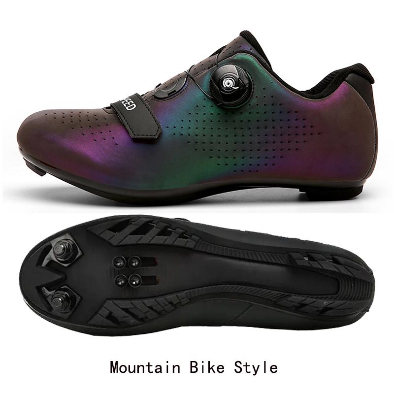 2026 New Road Lock Shoes Cycling Shoes Men And Women Mountain Lock Shoes Bicycle Shoes Outdoor Power Bike Shoes