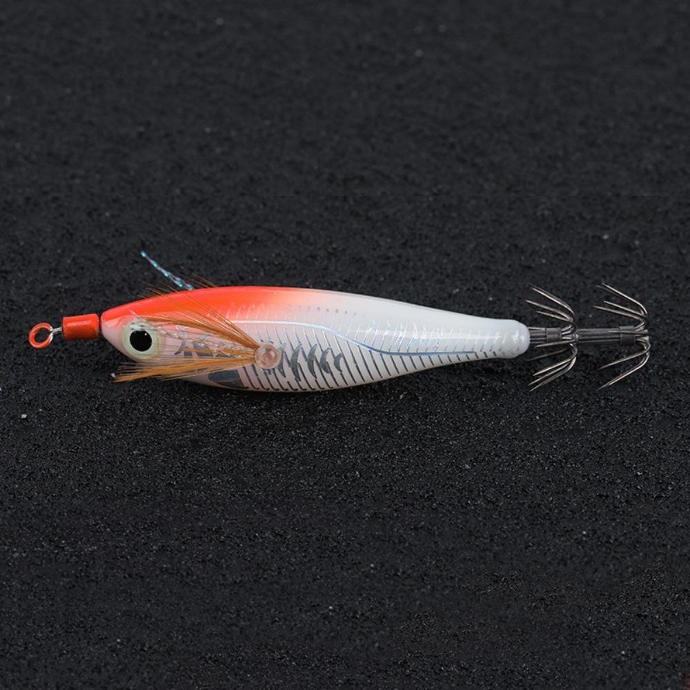 2pcs/set Fishing Lure Jig Hook Prawn Lure Durable Shrimp Lure Saltwater Boat Fishing