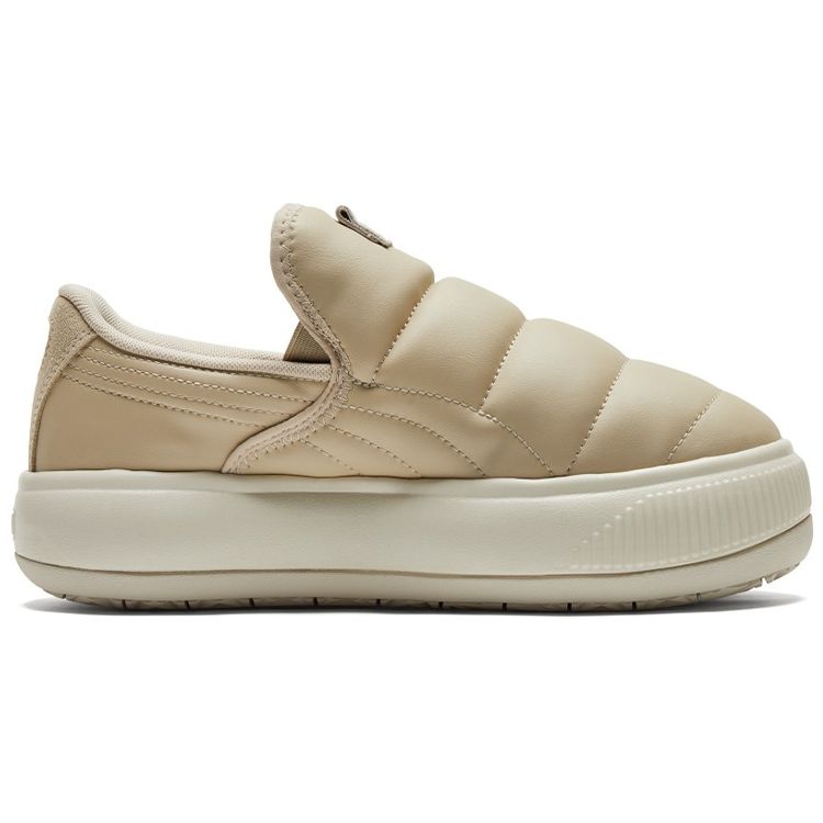 Puma Adidași Casual Suede Mayu Slip-On Femei Adidași Alb Murdar 383827-02