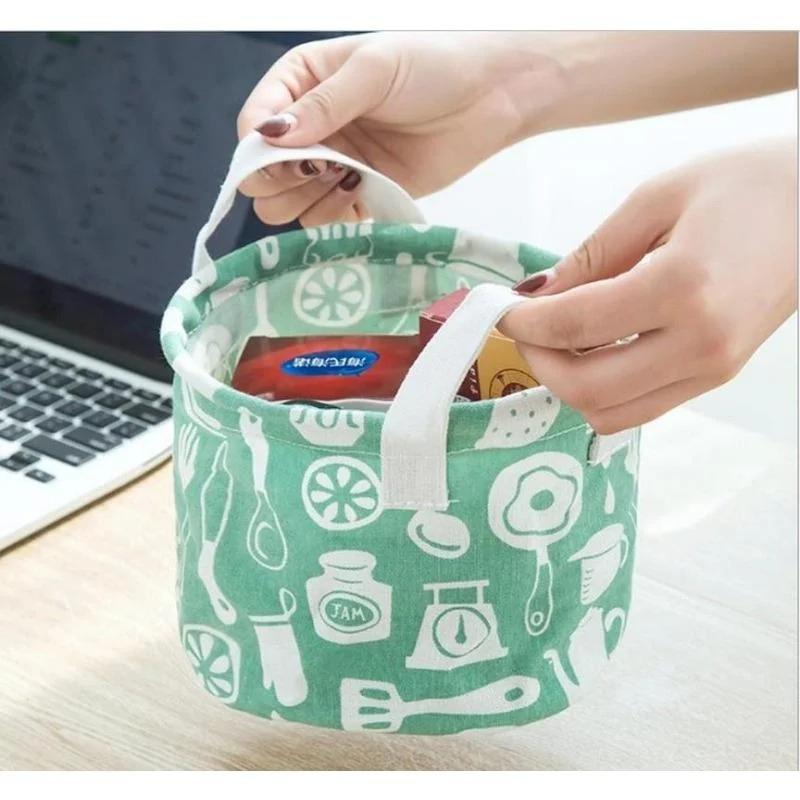 

Главная Мода Круглый Хлопок и Льняной Настольный Ящик Для Хранения Разного Большая Емкость Канцелярские Принадлежности Косметика Корзина Для Хранения зелёный