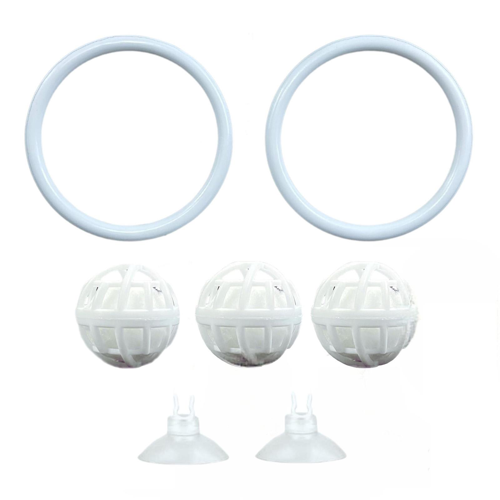 

Плавающие кольца для упражнений петушка Нитробактерии Игрушка Плавающие круглые кольца Аквариум Антидепрессант Кольца для петушка