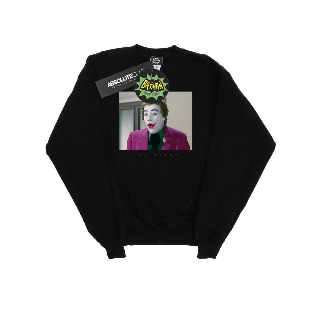 DC Comics Mens Batman TV Series Joker Photograph Sweatshirt