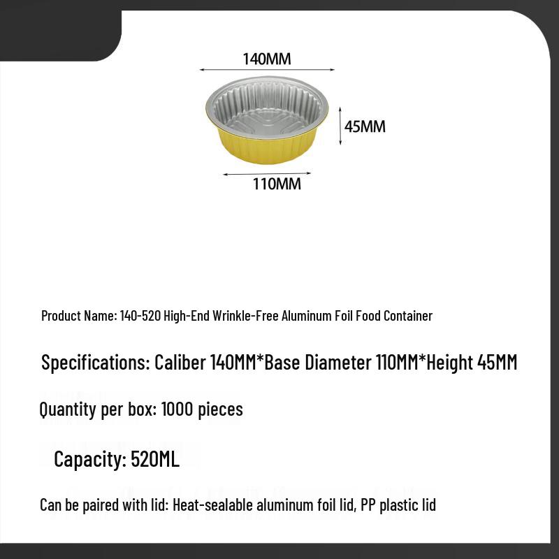 Disposable PP Plastic Food Container with Lid
