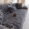 Chenille Sofa Cover for All Seasons Comfortable Straight Row Sofa Seat Cushion Anti Slip and Wrinkle Resistant Cover Cloth Towel
