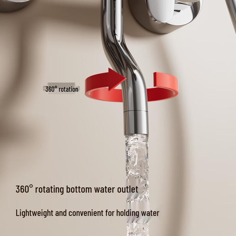 Royalstar Pressurized Copper Shower Faucet Set