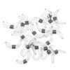 20 Pieces Adjustable Glasses Holder Chain Strap Holder Rubber Loop Spool Ends