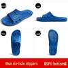 Anti-Static Breathable Cleanroom Slippers, Dustproof Work Shoes with Thickened Soft Sole