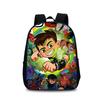 Mochila Escolar Ben 10 para Adolescentes con Diseño Cómodo Bolsa para Libros de Nailon para Estudiantes