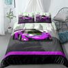 Antique Retro Car Gala Duvet Cover Set King Queen Double Full Twin Single Size Bed Linen Set