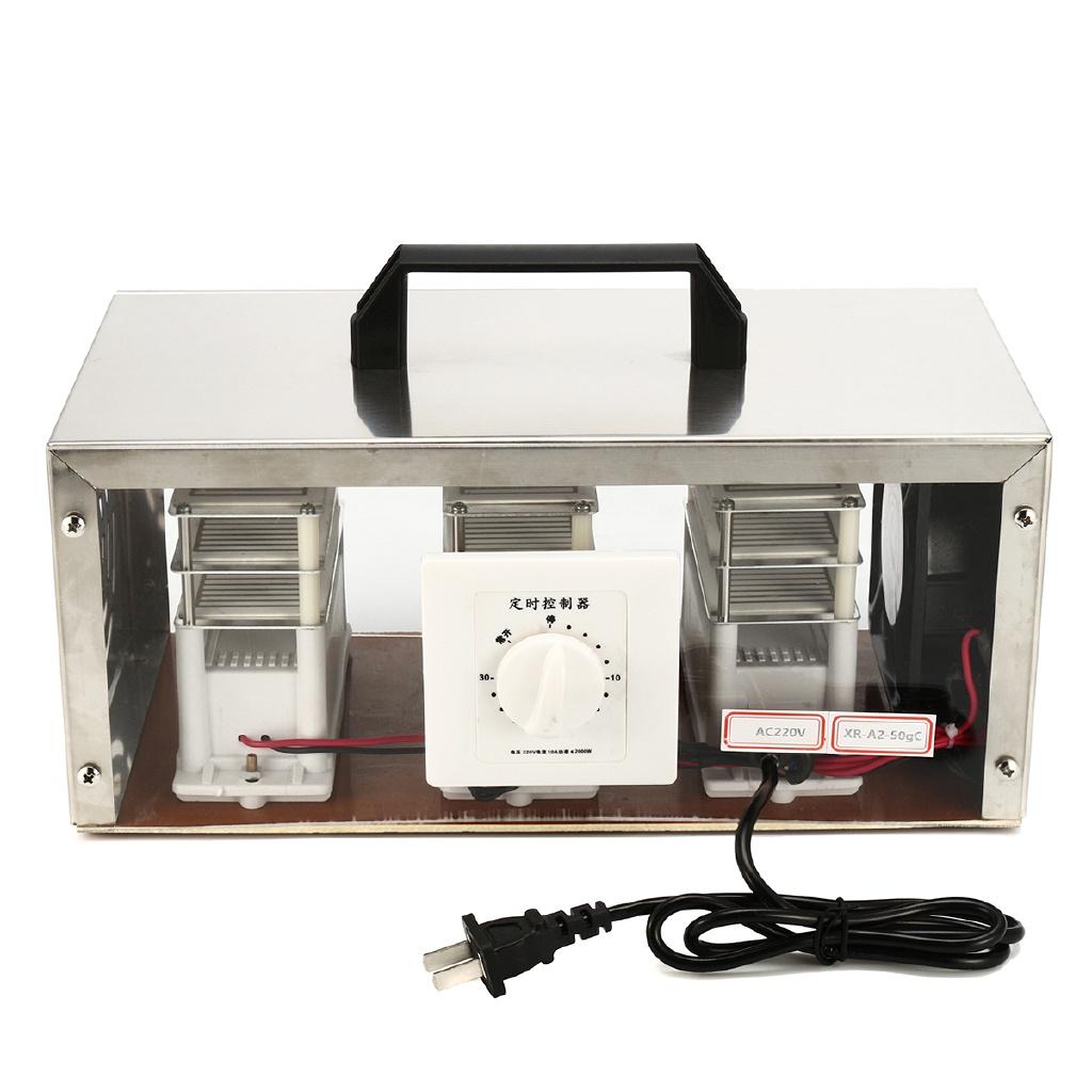 220V Air Ozone Generator Air Purifier Sterilizer Ozonator Portable Ozonizer Cleaner Sterilizer with Timing Switch