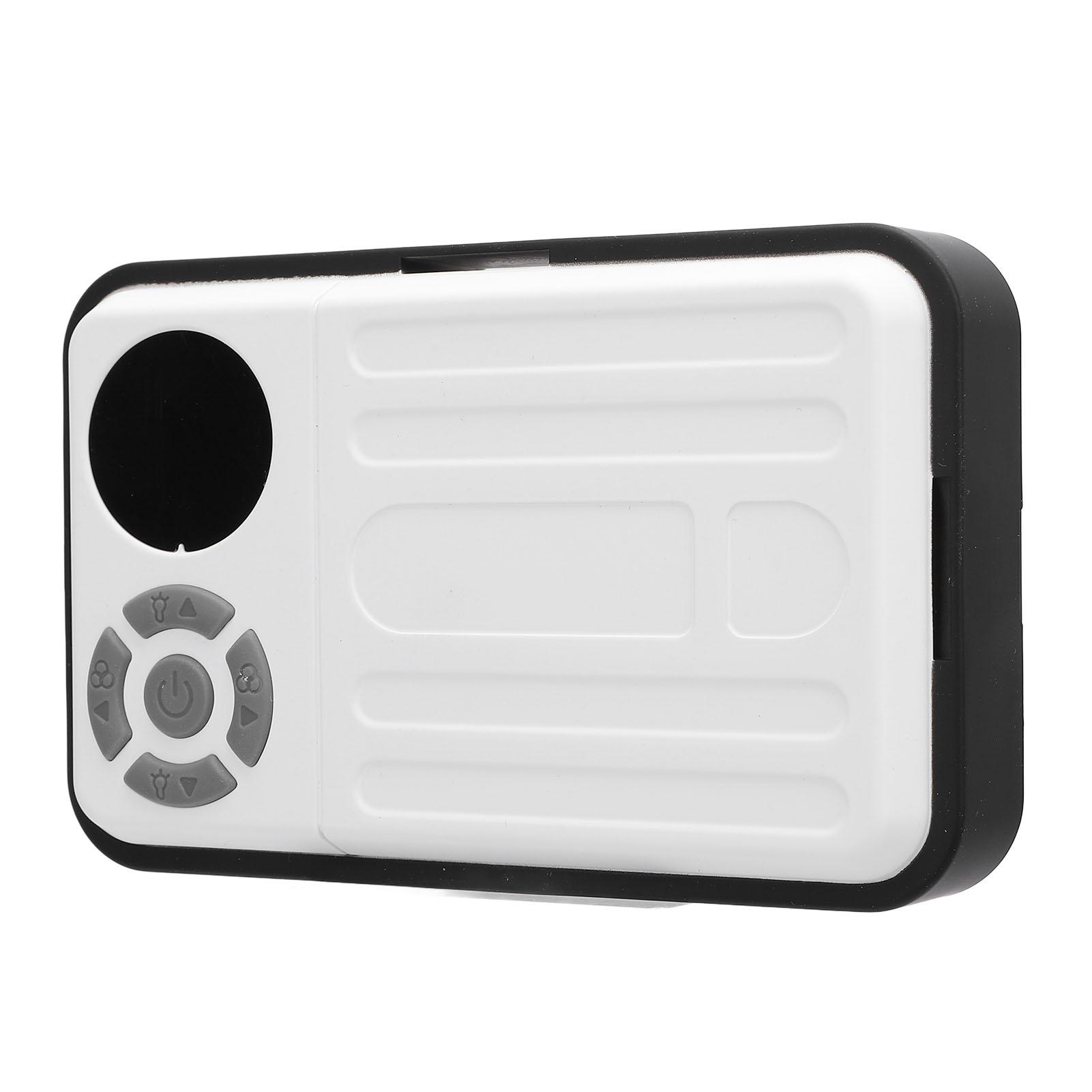 

Светодиодный фонарь для кемпинга, многофункциональный, тип C, зарядка, заполняющий свет для потоковой передачи в реальном времени, черный и черный белый