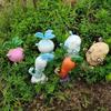 Funny Simulation Vegetable Figures Spooky Tomato Zombies Statue  Patio Lawn Yard Ornaments