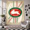 South Sydney Rabbitohs Wall Tapestry Home Decor Wall Hanging Cloth for Bedroom Living Room Background