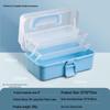 Foldable Three-Tier Extra Large Guka Nail Art & Tool Storage Box for Art Students