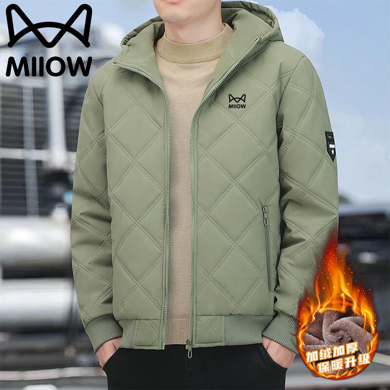 

Maoren Men s Hooded Winter Cotton Jacket 2XL
