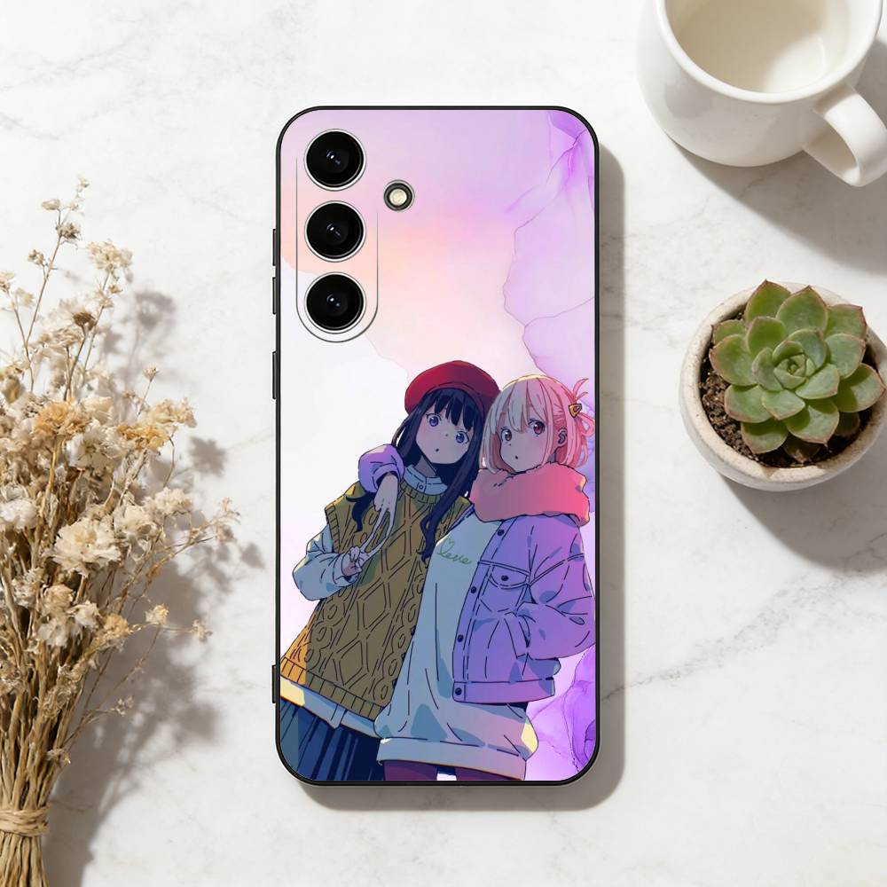 Liar Lily Phone Case For Samsung Galaxy A73,A72,A71,A70,A53,A52,A51,Others Soft Black Cover