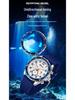 Ofns Luxury Quartz Watch: Luminous, Rotating Bezel, Waterproof & Single Calendar - Men's Business Wristwatch.