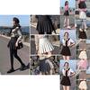 Stylish Women High Waist Pleated Skirt Featuring Comfortable Safety Shorts Inside