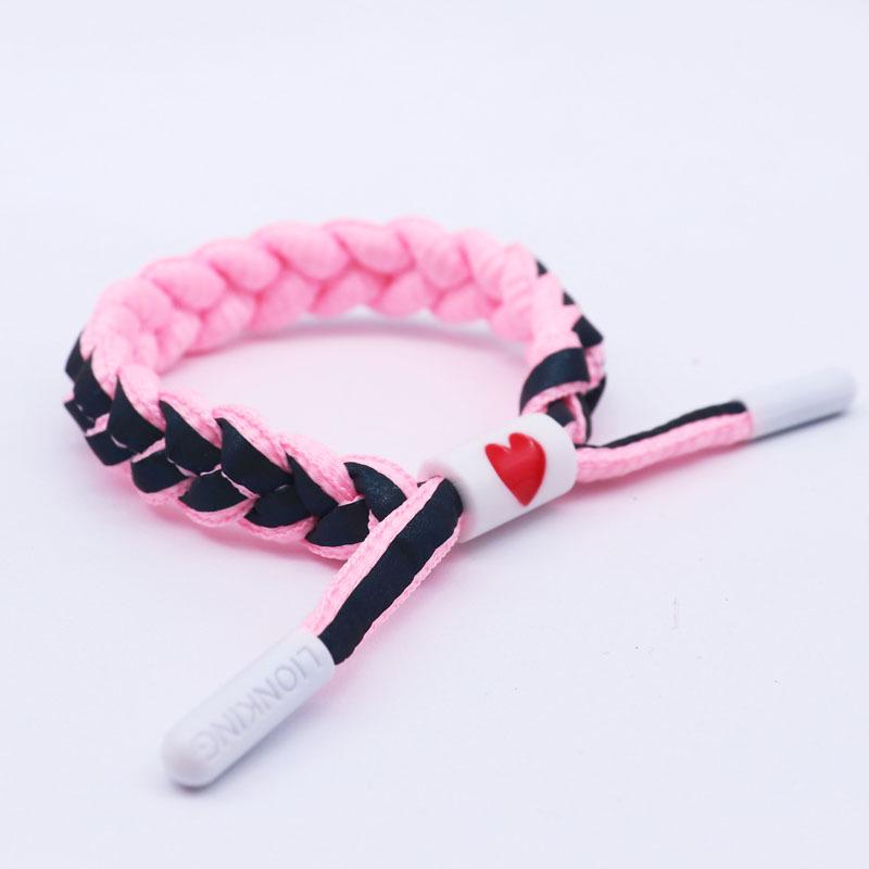 Bracelet Shoelace Woven Holographic Reflective Couple Bracelet Men's and Women's Bracelet