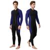 Mens 3mm Full Body Wetsuit With Front Zip Long Sleeve Diving Snorkeling Surfing Warmth Protection